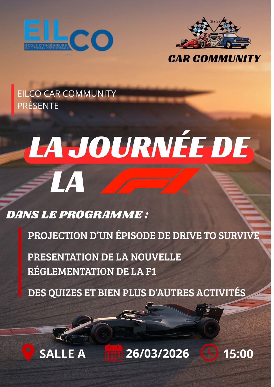 Affiche de l'événement